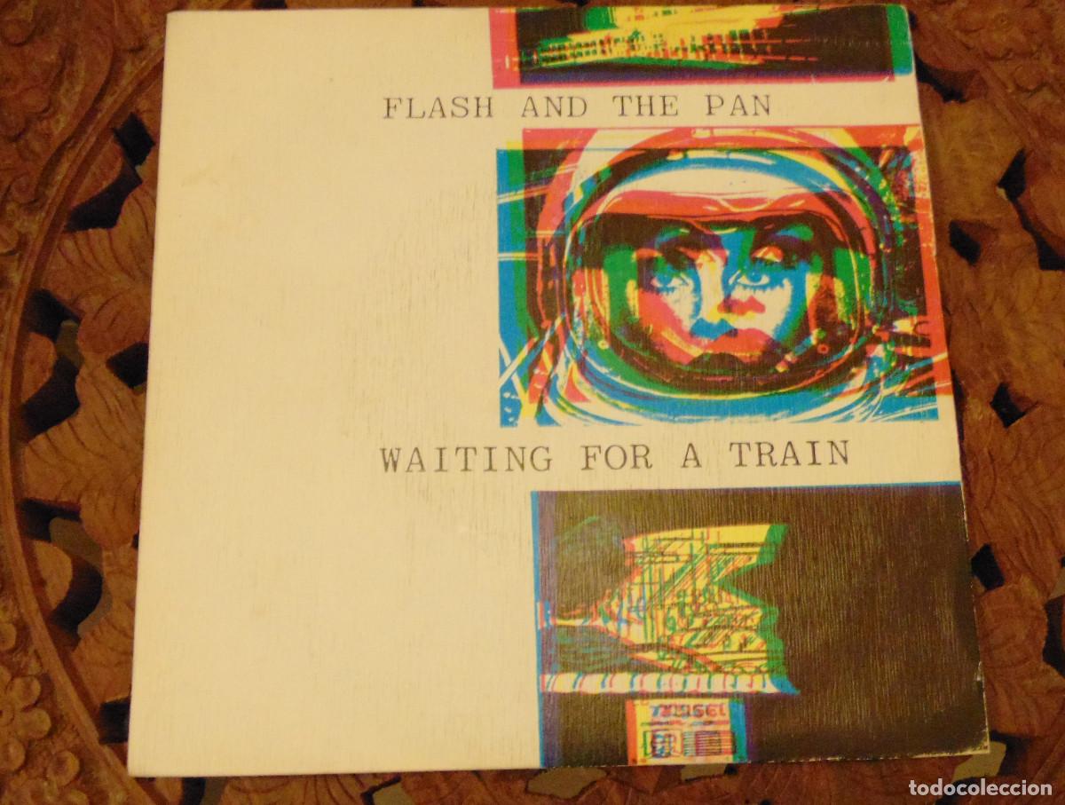 Discos de vinilo: Flash And The Pan &ndash; Waiting For A Train - SINGLE 1983 - Foto 1