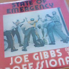 Discos de vinilo: JOE GIBBS AND THE PROFESSIONALS STATE OF EMERGENCY LP