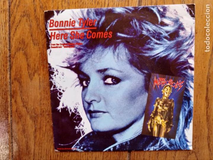 Discos de vinilo: Bonnie Tyler- here she comes + time - Foto 1