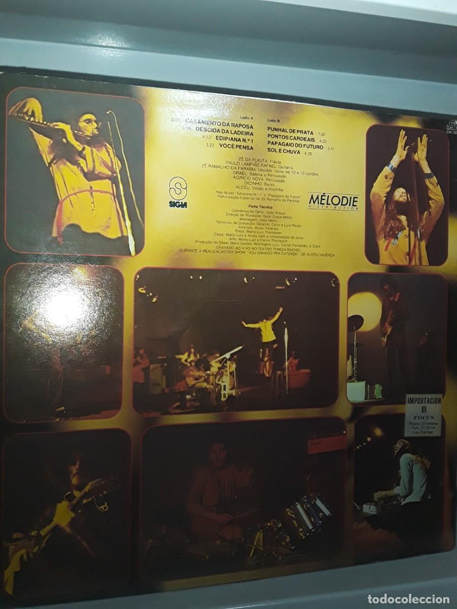 Discos de vinilo: Alceu Valen&ccedil;a &lrm;&ndash; Vivo! - LP - Foto 2