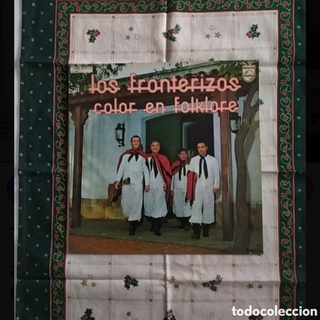 Discos de vinilo: Lp Los Fronterizos. Color en Folklore - Foto 1