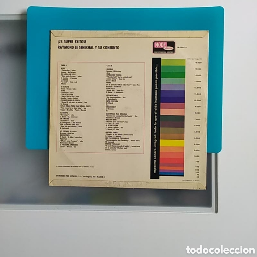 Discos de vinilo: Lp RAYMOND LE SENECHAL Y SU CONJUNTO. 28 SUPER EXITOS - Foto 2
