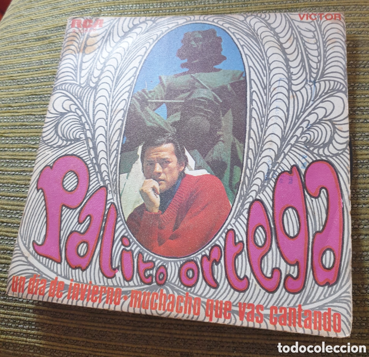 Discos de vinilo: Palito Ortega - un d&iacute;a de invierno - Foto 1