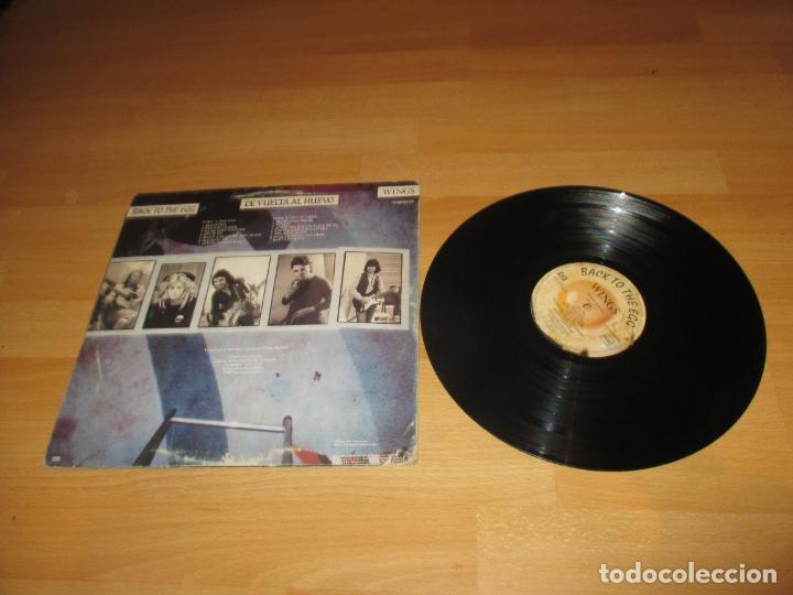 Discos de vinilo: WINGS - BACK TO THE EGG - SPAIN - MPL - REF 10 C 068-062799 - - Foto 2