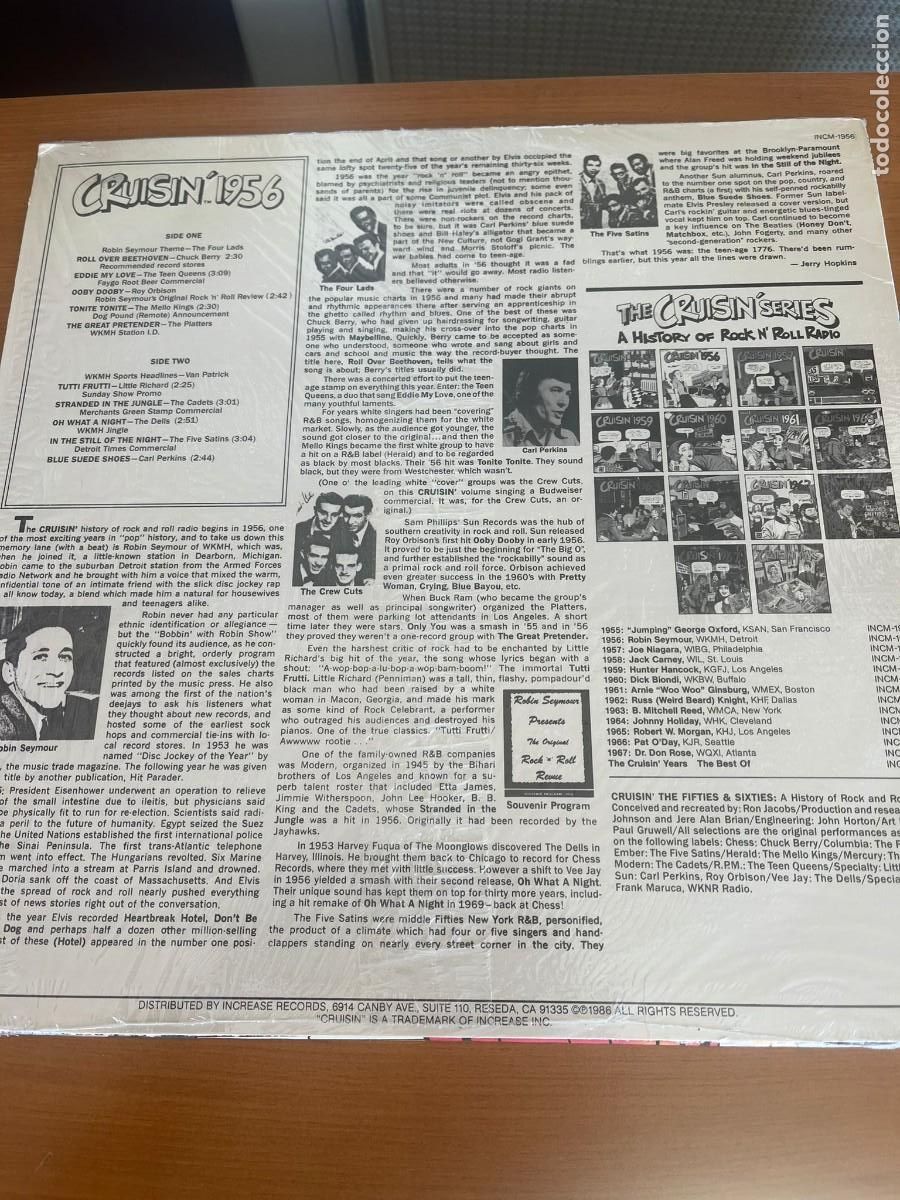 Discos de vinilo: Various &lrm;&ndash; Cruisin 1956 - Foto 3