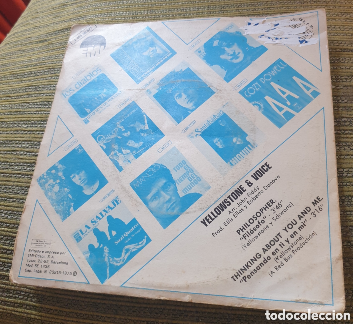 Discos de vinilo: Yellowstone and voice - philosopher - Foto 2