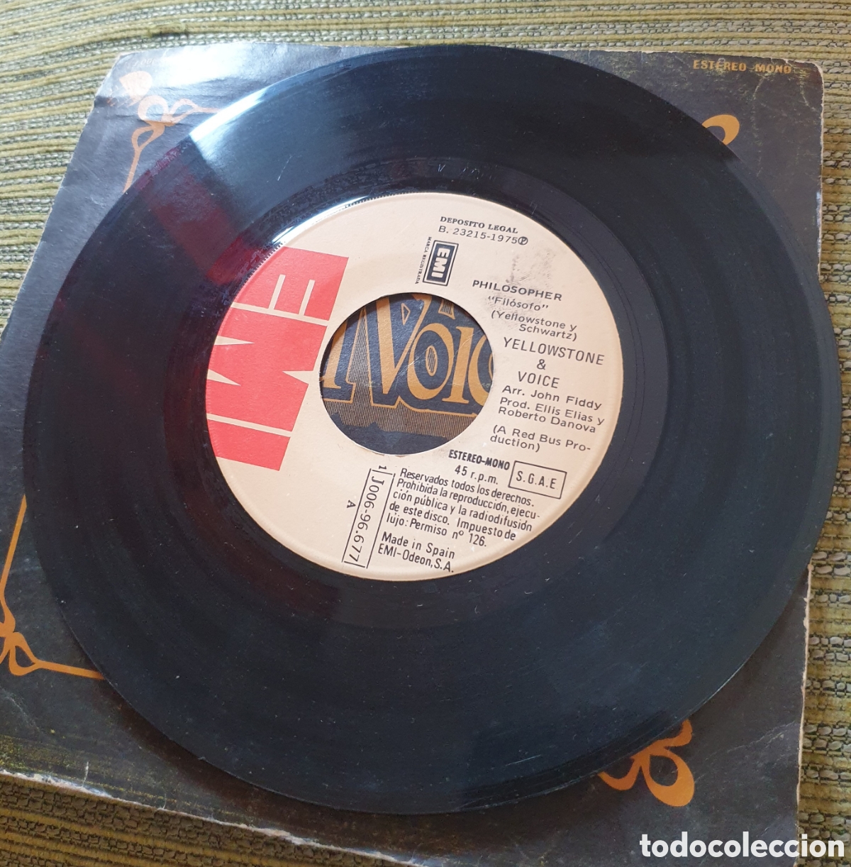 Discos de vinilo: Yellowstone and voice - philosopher - Foto 3