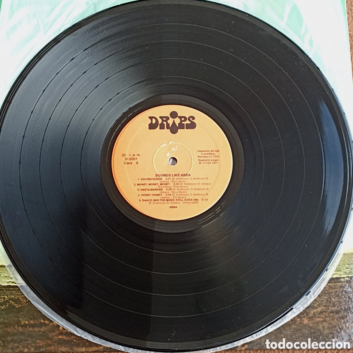 Discos de vinilo: LP SOUNDS LIKE ABBA - DRIPS 1977 - Foto 3