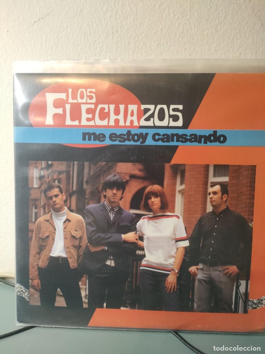 Discos de vinilo: LOS FLECHAZOS - ME ESTOY CANSANDO - Foto 1