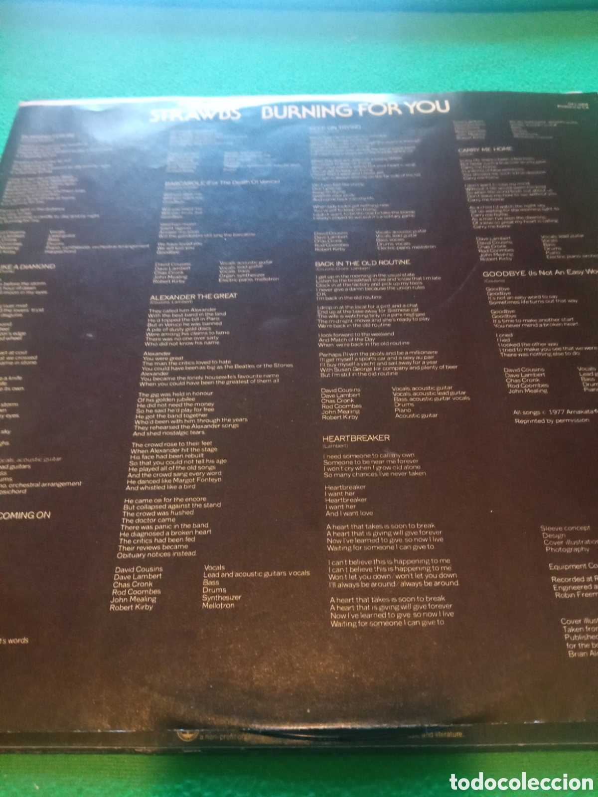 Discos de vinilo: Strawbs - Burning for you - Foto 4