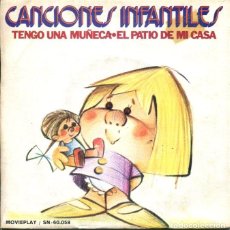 Discos de vinilo: CANCIONES INFANTILES (CORO INFANTIL LA TREPA) SINGLE MOVIEPLAY 1972). Lote 372651459