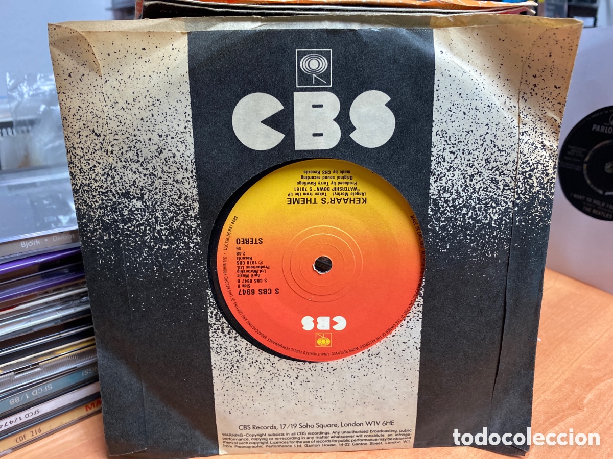 Discos de vinilo: Art Garfunkel - Bright Eyes (7&rdquo;, Single, Sol) Ed. UK - Foto 2