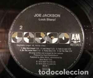 Discos de vinilo: JOE JACKSON : LOOK SHARP! - LP A&M - ESP 1979 - Foto 4