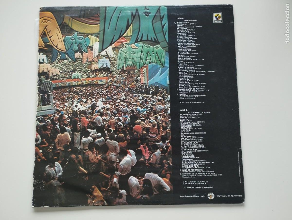 Discos de vinilo: Los Jo&atilde;o &ndash; Disco Samba. PEDIDO M&Iacute;NIMO 5 &euro; - Foto 2