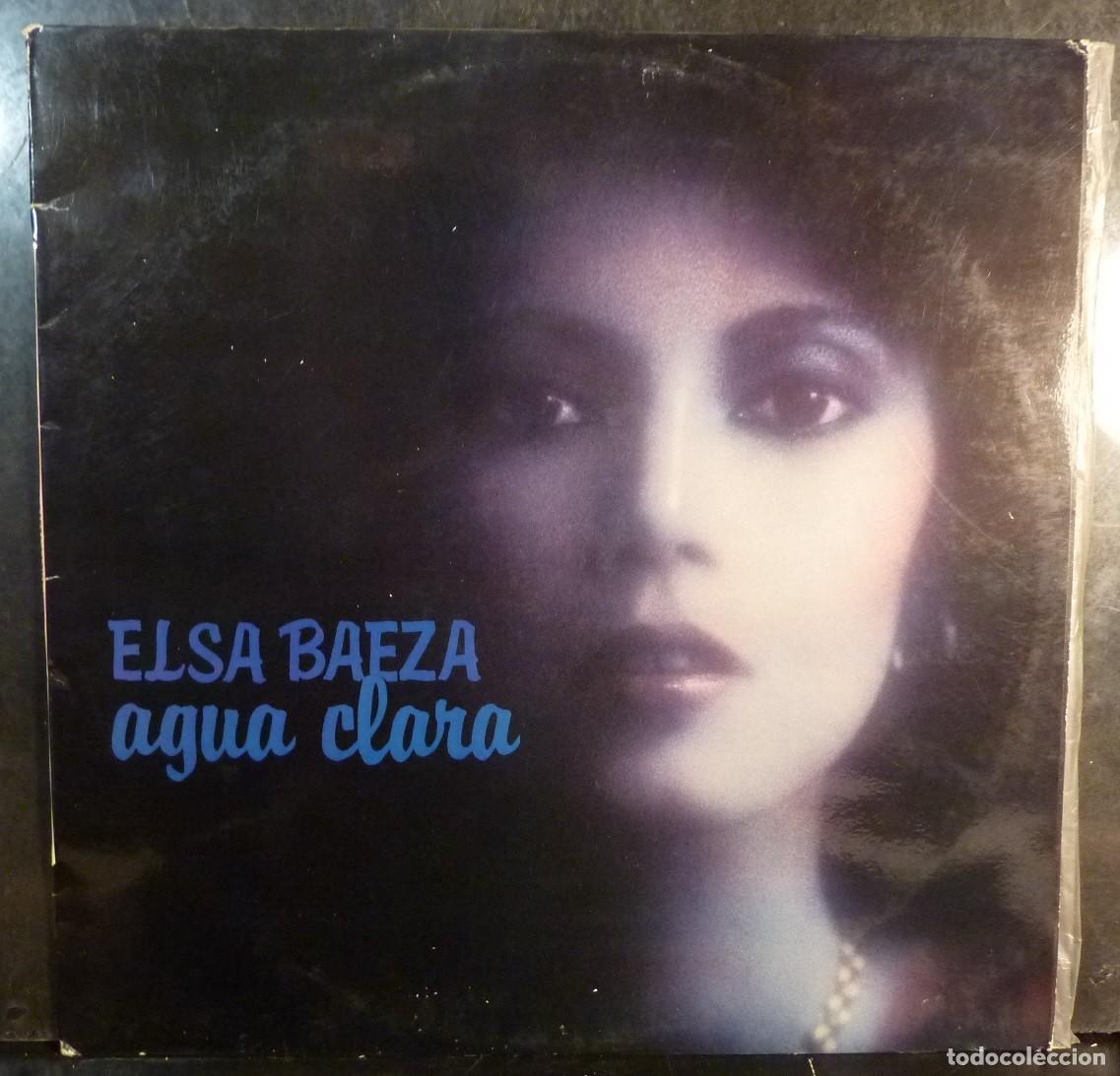 Discos de vinilo: ELSA BAEZA // AGUA CLARA // 1978 // LP - Foto 1