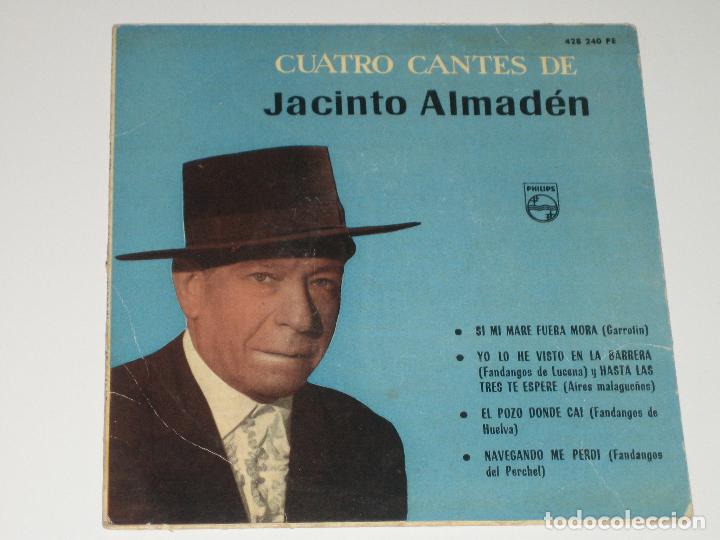 Discos de vinilo: JACINTO ALMADEN - EP - Foto 1