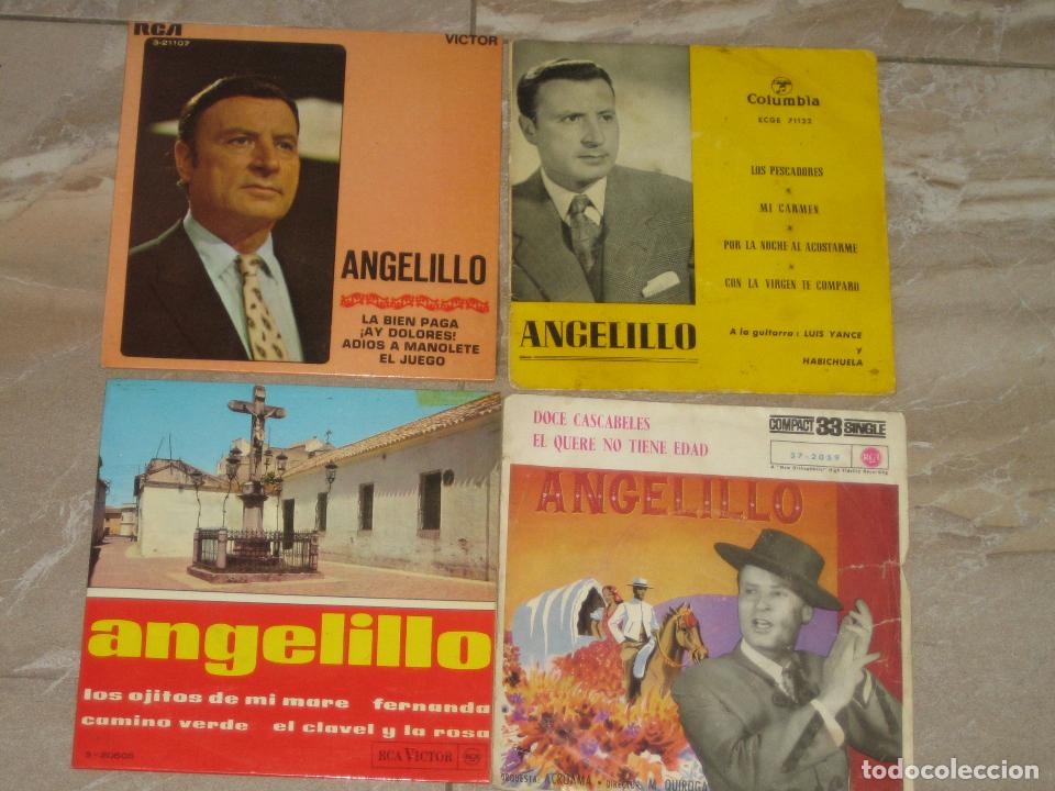 Discos de vinilo: ANGELILLO - LOTE DE 4 EPS - Foto 1