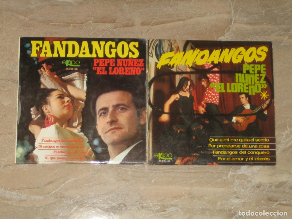 Discos de vinilo: EL LORE&Ntilde;O - LOTE DE 2 EPS - Foto 1