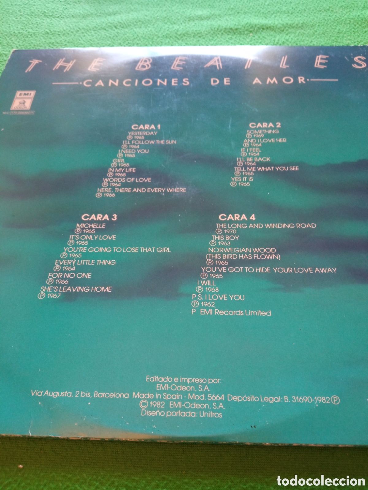Discos de vinilo: The Beatles - Canciones de amor - Foto 2