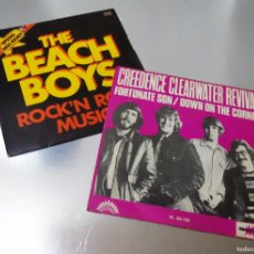 Discos de vinilo: LOTE 2 VINILOS ( 302 ) --CREEDENCE CLEARWATER REVIVAL & THE BEACH BOYS. Lote 372696659