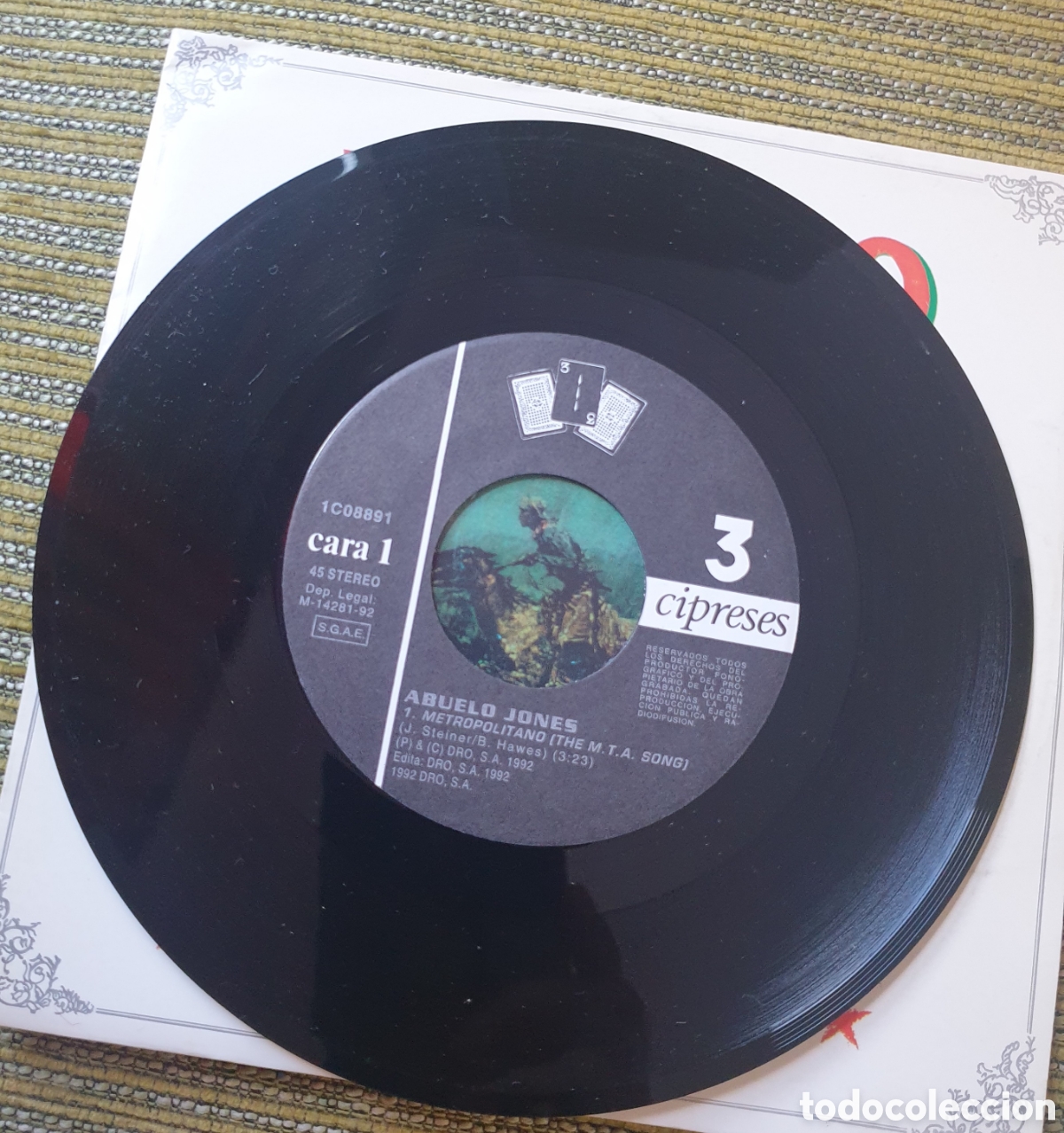 Discos de vinilo: Abuelo Jones - metropolitano - Foto 2