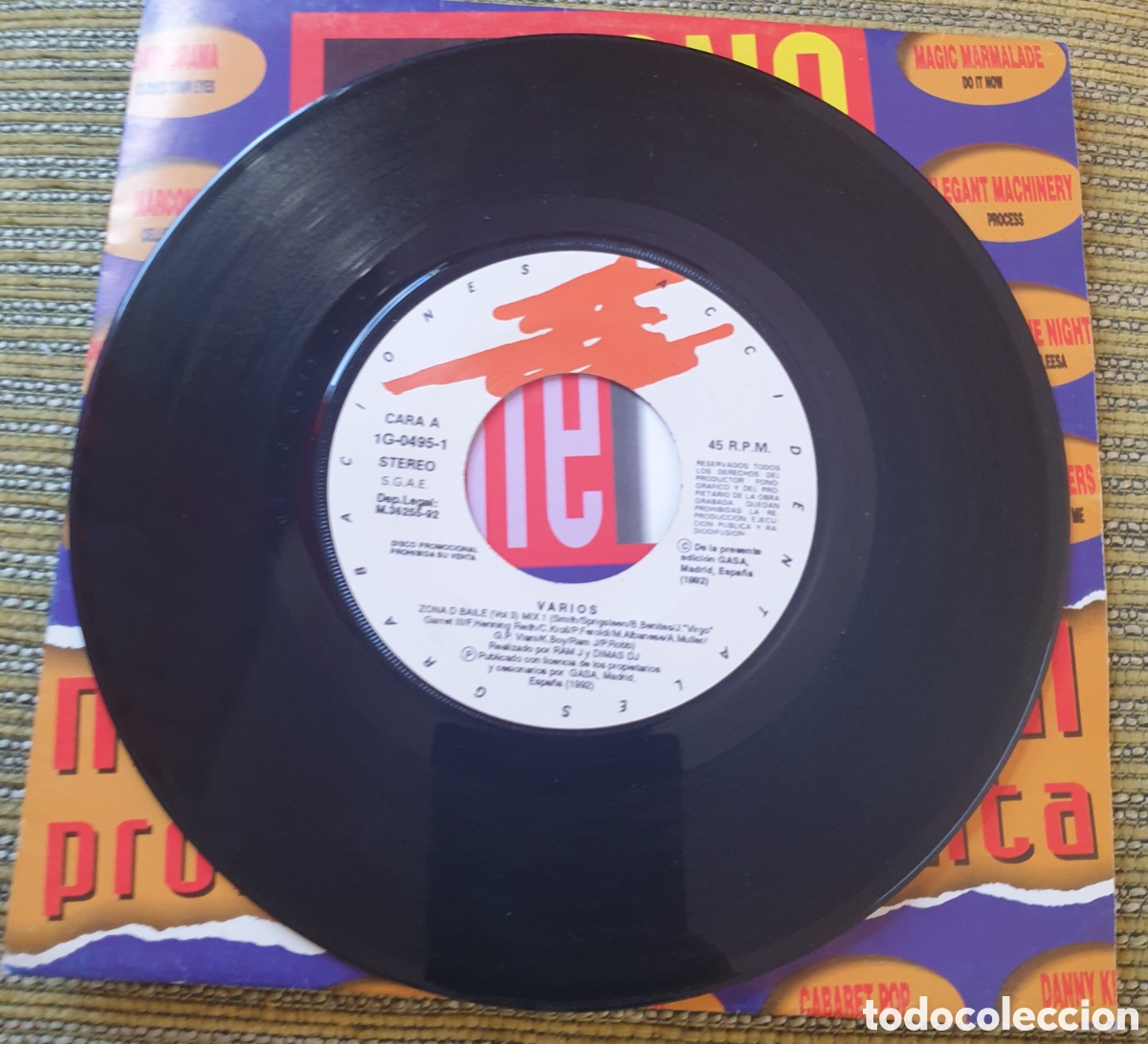 Discos de vinilo: Zona D baile. Promocional - Foto 2