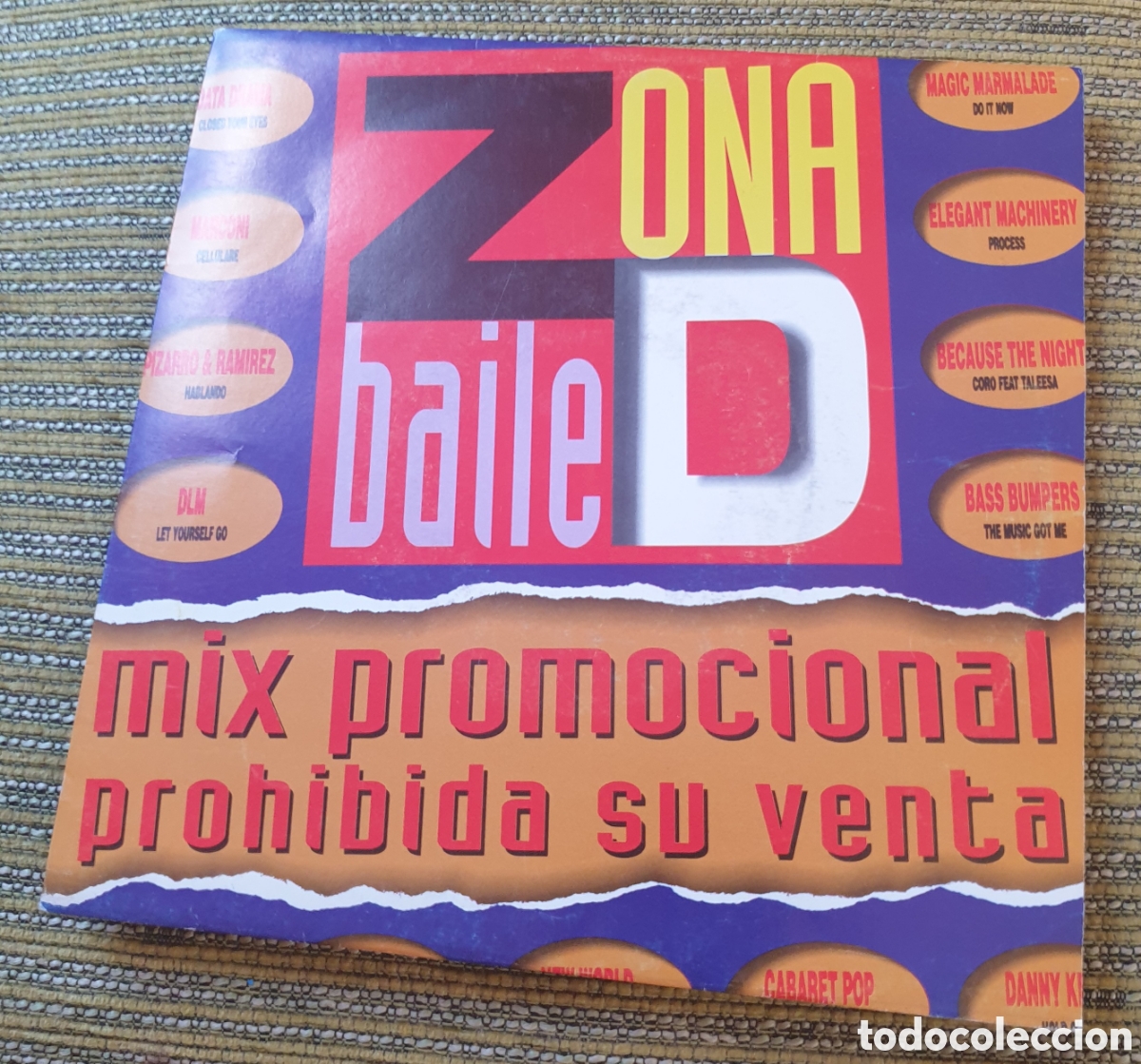 Discos de vinilo: Zona D baile. Promocional - Foto 1