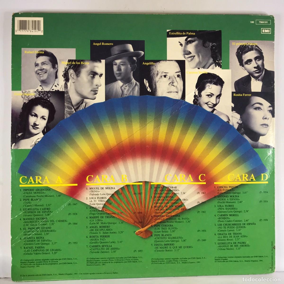 Discos de vinilo: Coplas De Espa&ntilde;a Vol. 2 ● 2 x Vinyl, LP, Compilation - Foto 2