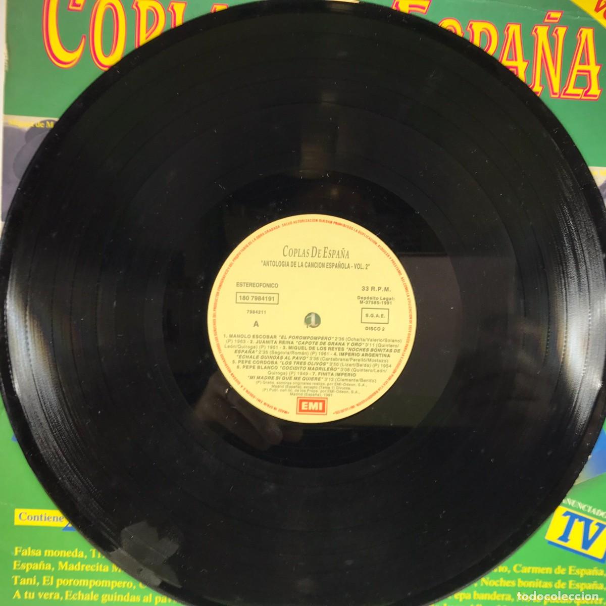 Discos de vinilo: Coplas De Espa&ntilde;a Vol. 2 ● 2 x Vinyl, LP, Compilation - Foto 3