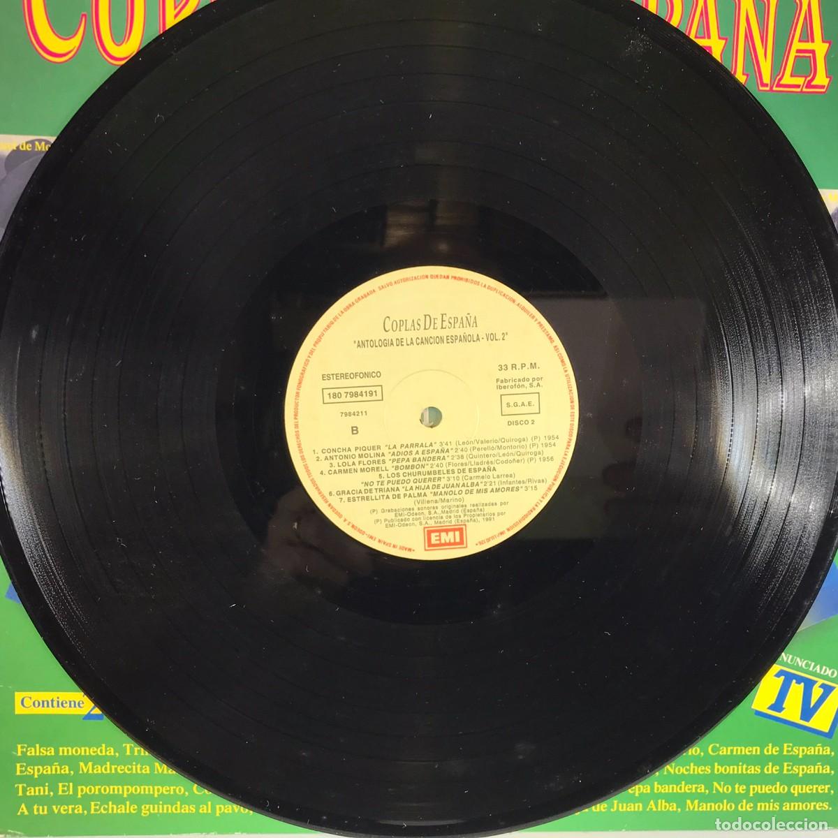 Discos de vinilo: Coplas De Espa&ntilde;a Vol. 2 ● 2 x Vinyl, LP, Compilation - Foto 10