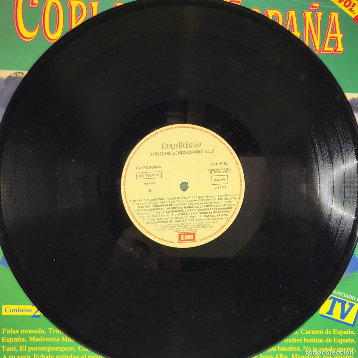 Discos de vinilo: Coplas De Espa&ntilde;a Vol. 2 ● 2 x Vinyl, LP, Compilation - Foto 18