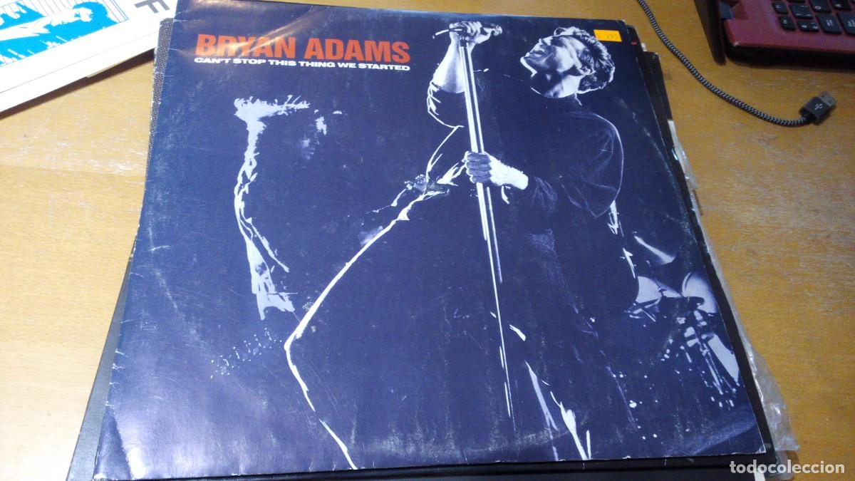 Discos de vinilo: Bryan Adams &lrm;&ndash; Cant Stop This Thing We Started MAXI VINILO 1991 - Foto 1
