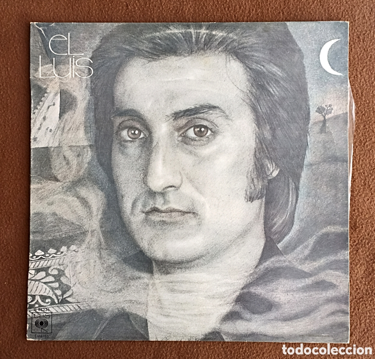 Discos de vinilo: LP EL LUIS - YO TE LO DIGO CANTANDO - CBS 1976 - Foto 1