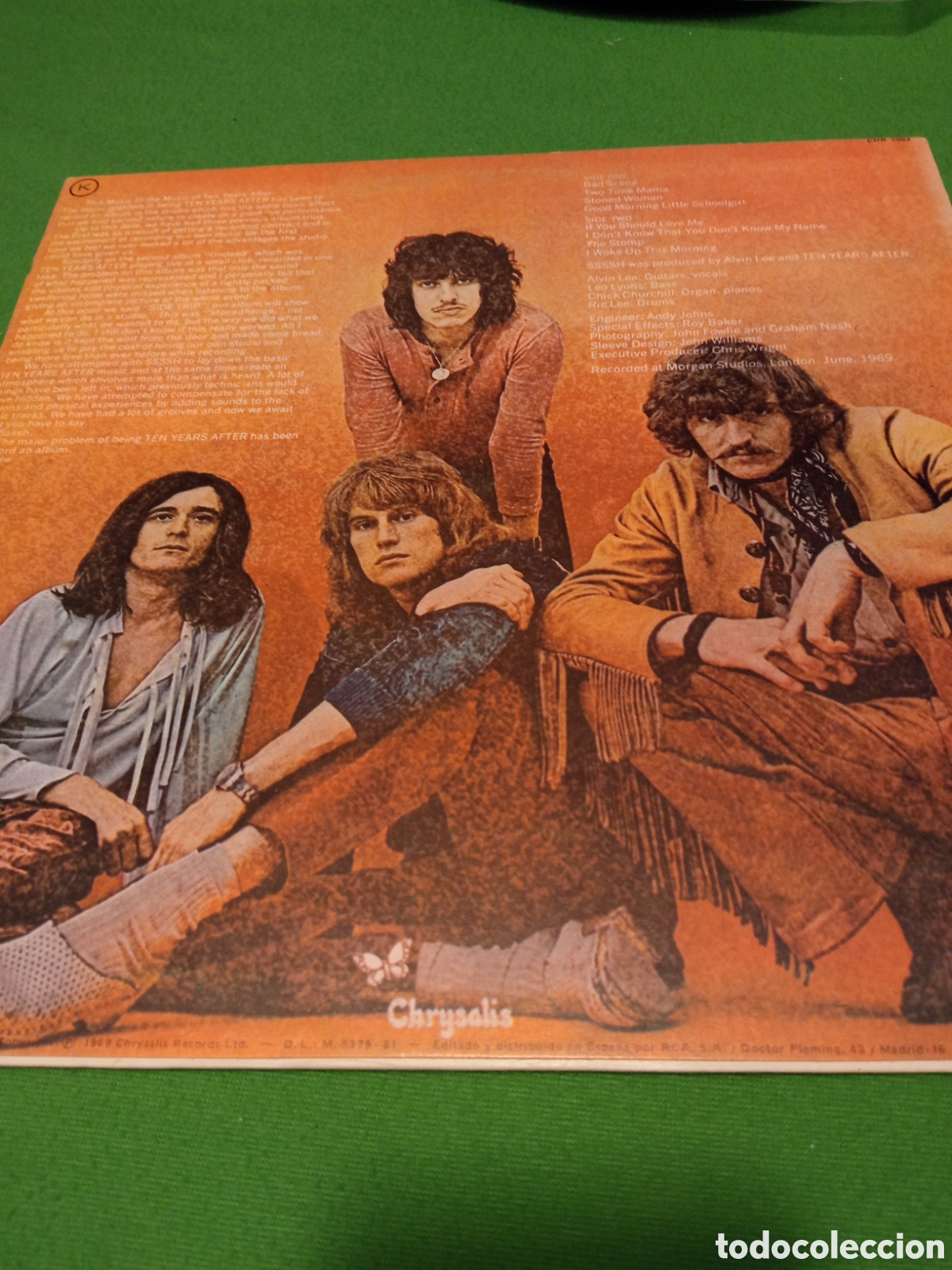Discos de vinilo: Ten Years After - Ssssh - Foto 2