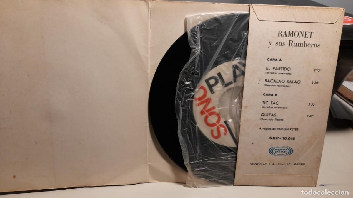 Discos de vinilo: EP RAMONET Y SUS RUMBEROS : EL PARTIDO - Foto 2