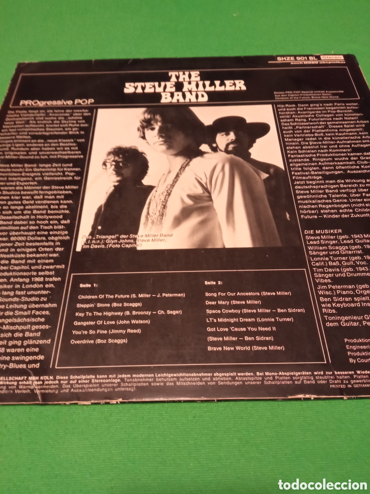 Discos de vinilo: The Steve Miller Band - Progresivo Pop - Foto 2