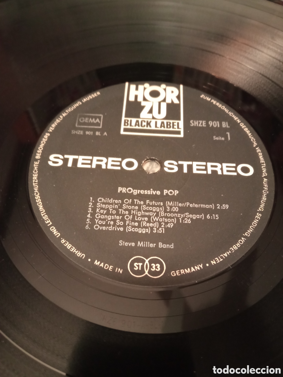 Discos de vinilo: The Steve Miller Band - Progresivo Pop - Foto 3