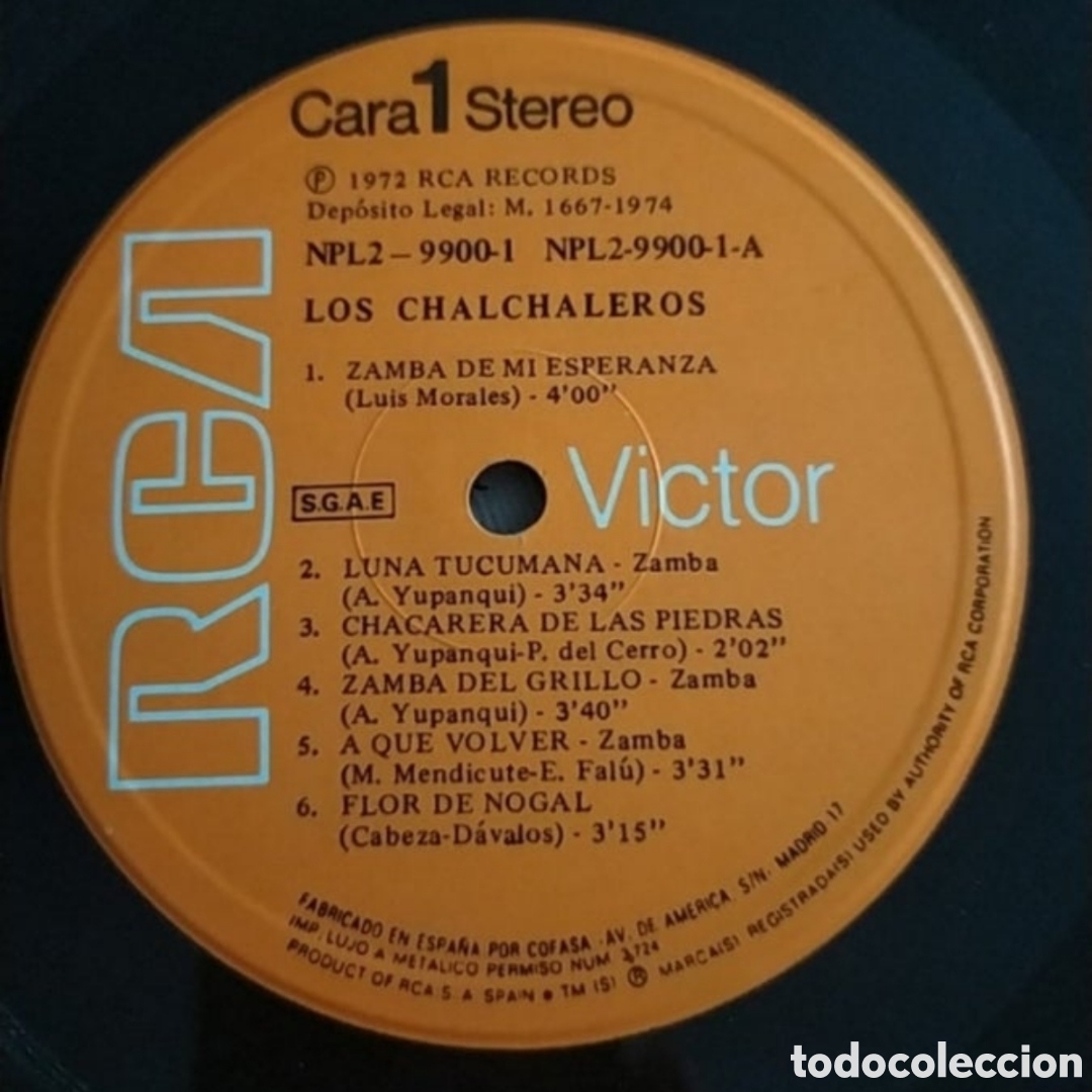 Discos de vinilo: Doble Lp Los Chalchaleros - Foto 3