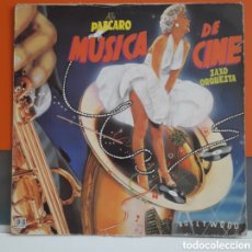 Discos de vinilo: LP MÚSICA DE CINE ALDO PASCARO, SAXO Y ORQUESTA. Lote 372758134