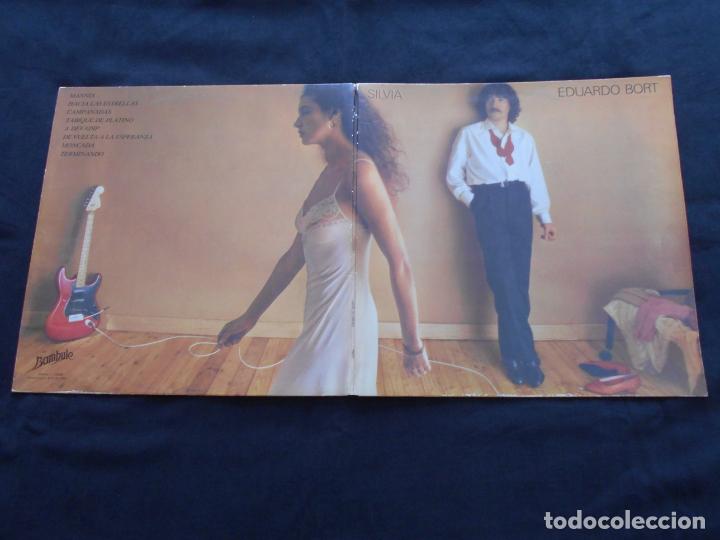 Discos de vinilo: LP EDUARDO BORT // SILVIA // DOBLE PORTADA - Foto 3