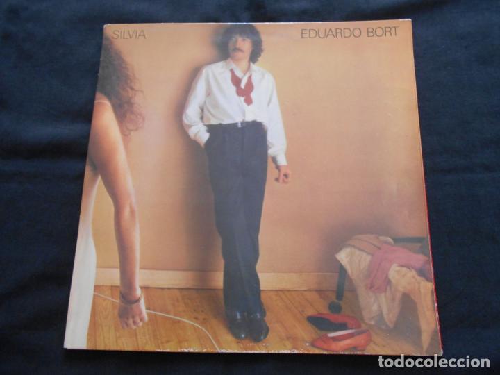 Discos de vinilo: LP EDUARDO BORT // SILVIA // DOBLE PORTADA - Foto 1