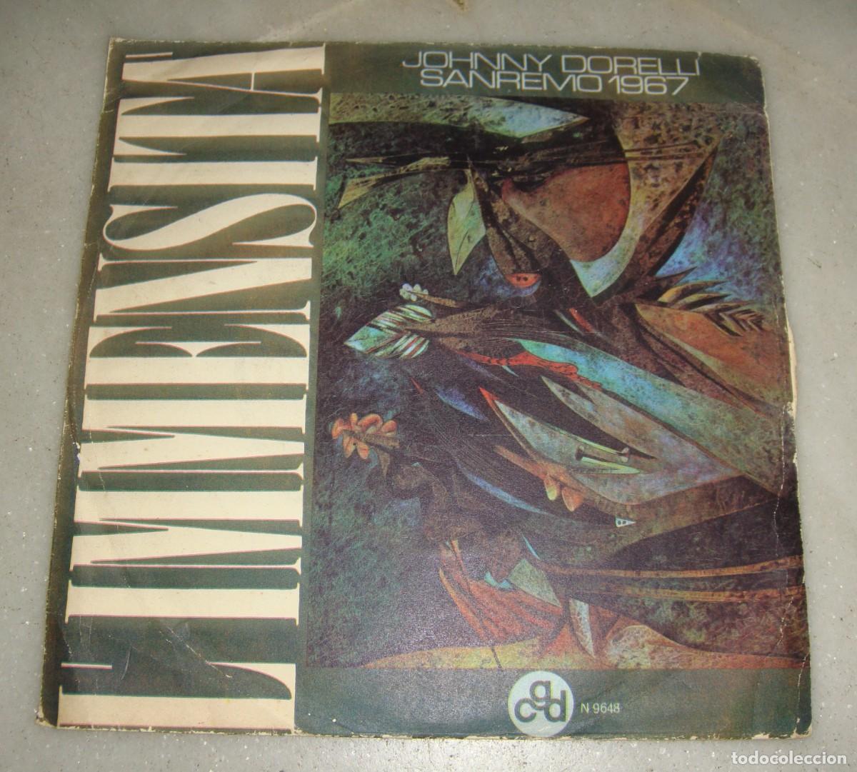 Discos de vinilo: Single. Johnny Dorelli. San Remo 1967 - Foto 1
