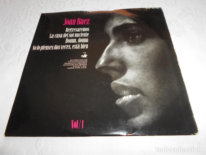 Discos de vinilo: JOAN BAEZ // REGRESAREMOS +3 - Foto 1