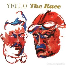 Discos de vinilo: YELLO - THE RACE - MAXI-SINGLE, EUROPE 1988. Lote 373667344