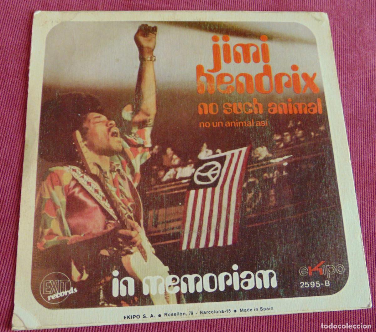 Discos de vinilo: Jimi Hendrix &ndash; In Memoriam - SINGLE 1971 - Foto 2