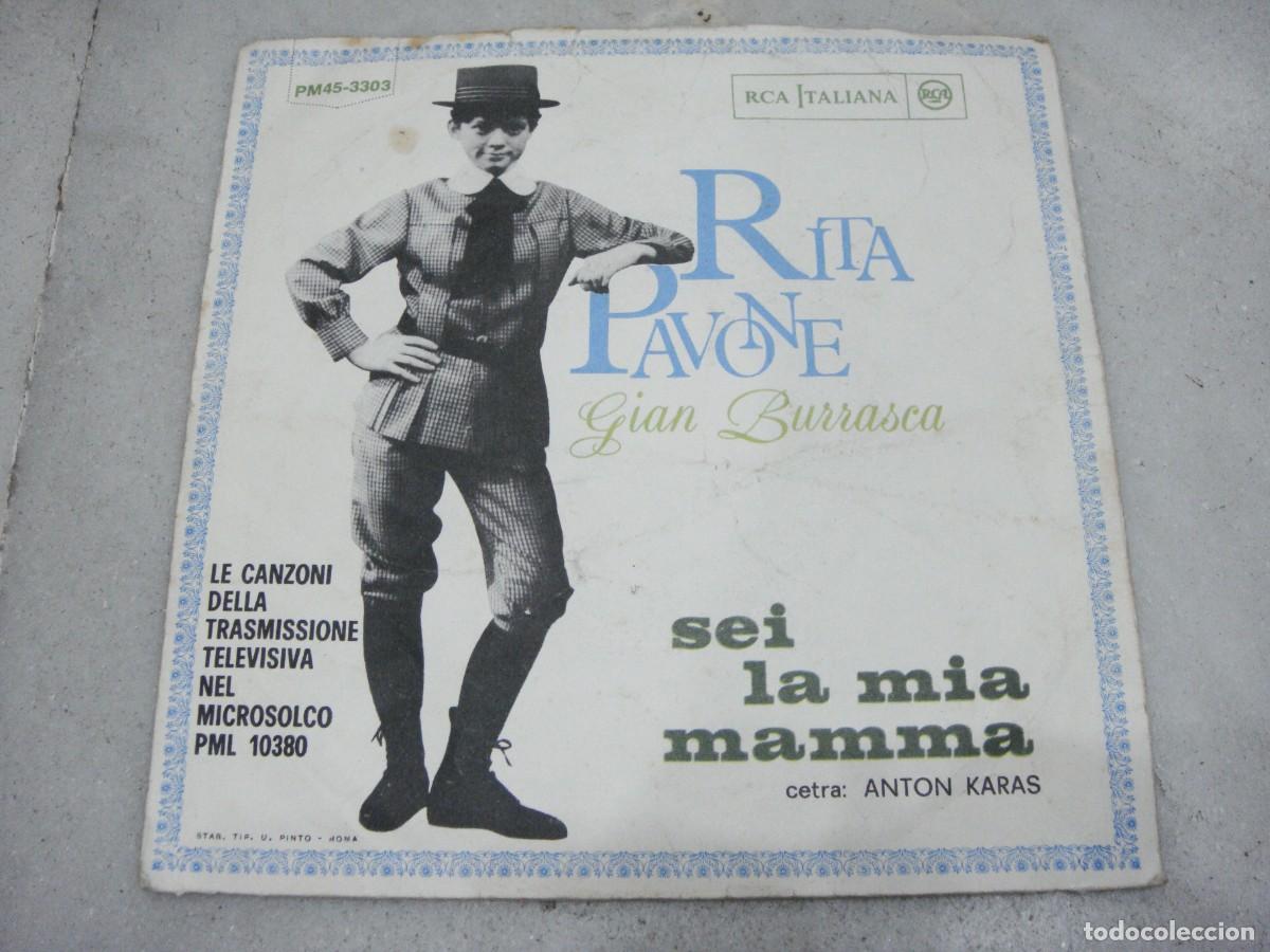 Discos de vinilo: Single. RITA PAVONE. Viva. La pappa. Col. pomodoro. - Foto 1