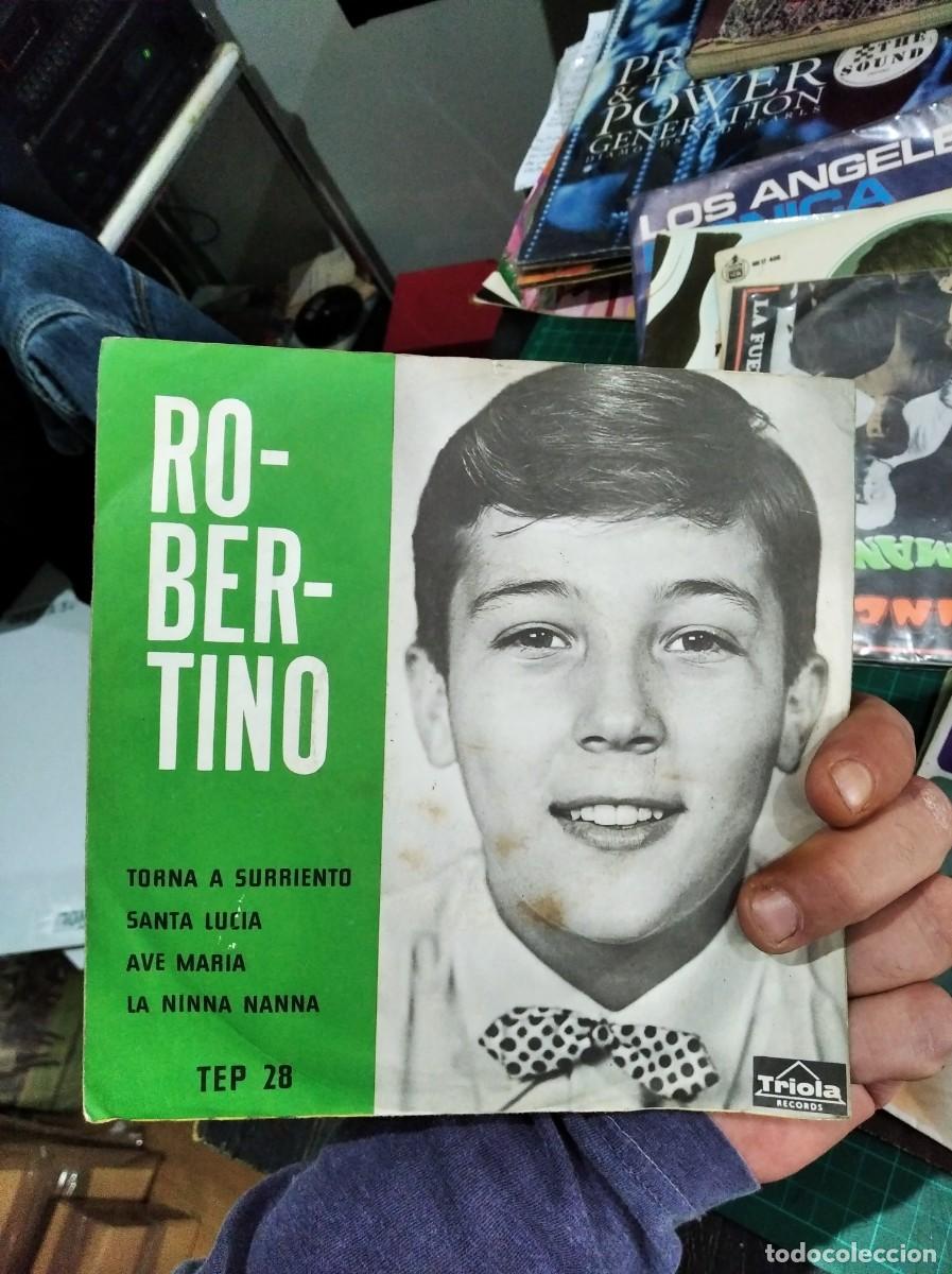 Discos de vinilo: EP ROBERTINO TORNA A SURRIENTO BUEN ESTADO - Foto 2