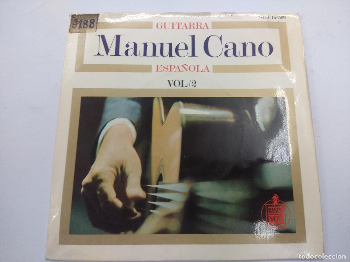 Discos de vinilo: MANUEL CANO/GUITARRA ESPA&Ntilde;OLA 2/SINGLE. - Foto 1