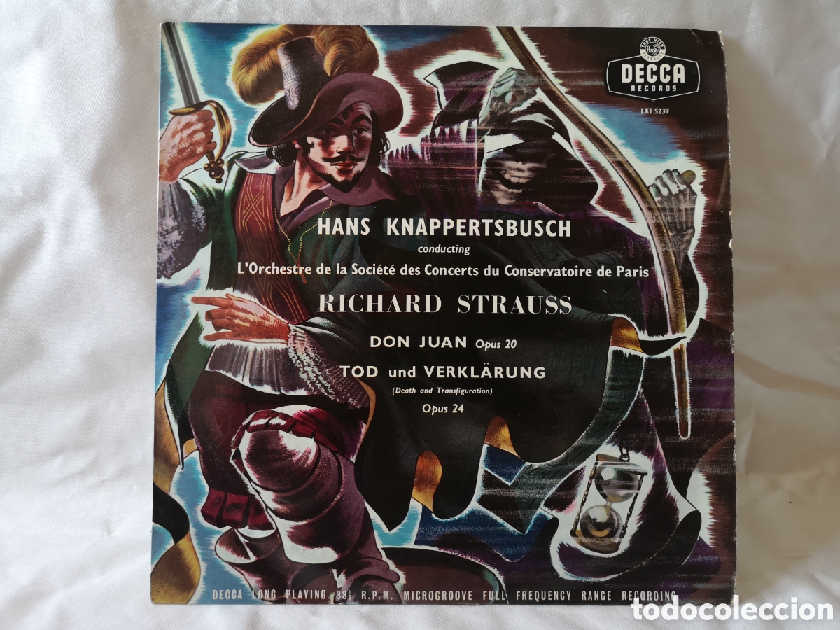 Discos de vinilo: Richard Strauss,&nbsp;Hans Knappertsbusch&nbsp;Conducting&nbsp; - Foto 3