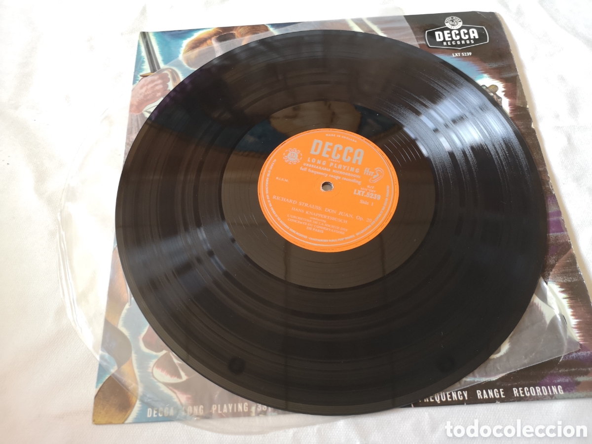 Discos de vinilo: Richard Strauss,&nbsp;Hans Knappertsbusch&nbsp;Conducting&nbsp; - Foto 8